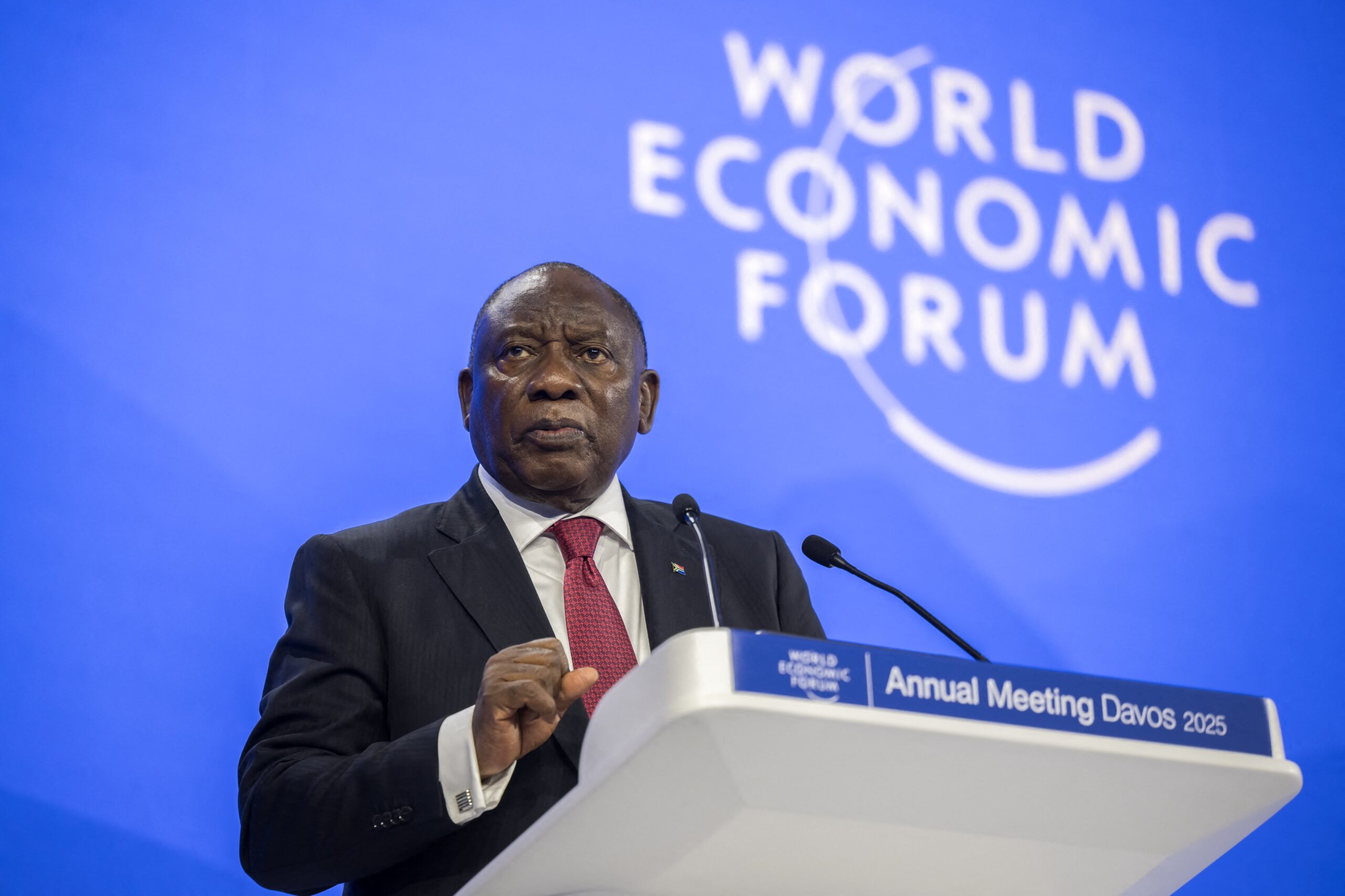 WEF 2025: Ramaphosa sets out G20 priorities in Davos address