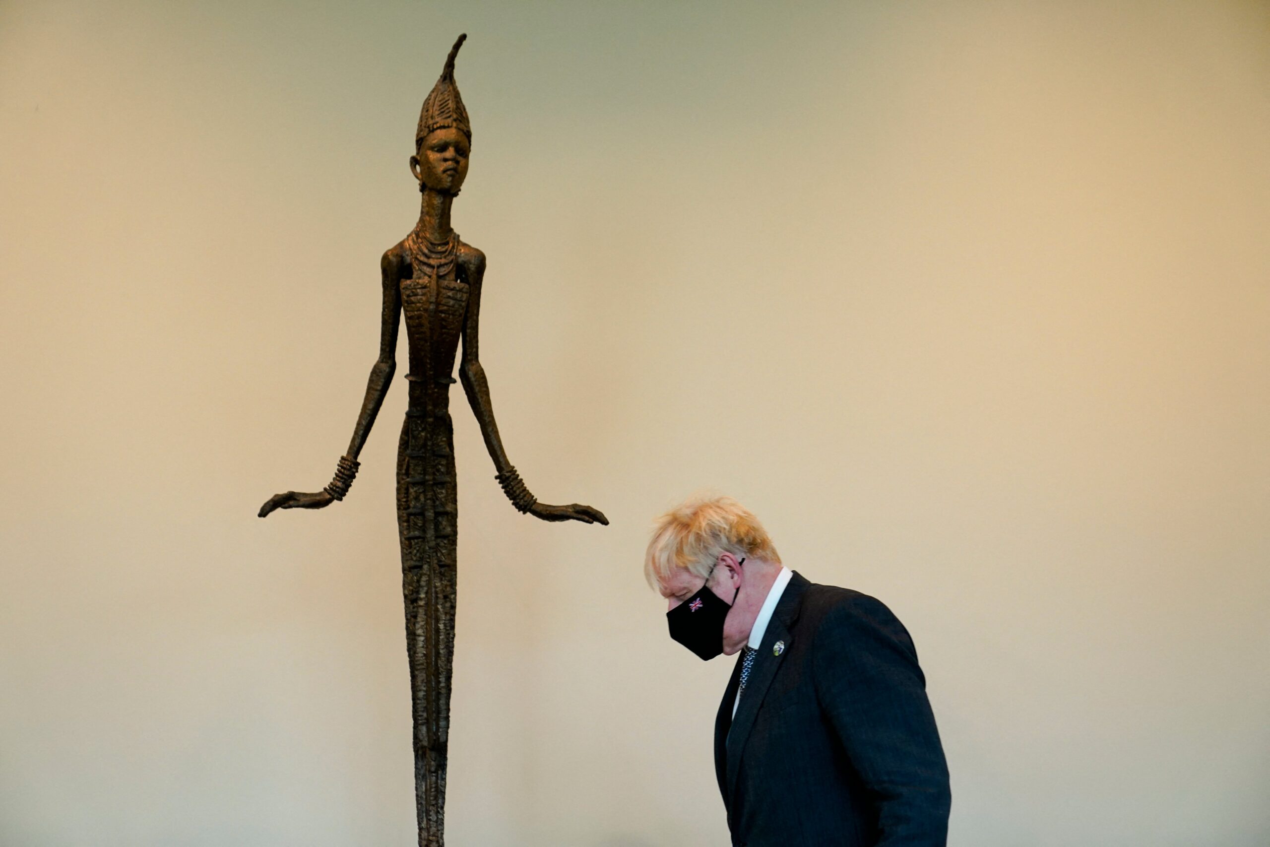 Newly-found works highlight the Nigerian who sculpted the Queen